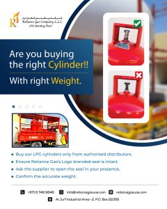 are you choosing the right cylinder- Reliance Gas